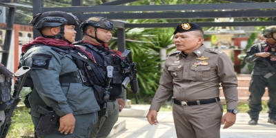 พล.ต.ท.ปิยะวัฒน์ เฉลิมศรี ผบช.ภ.9/รอง ผบ.ศปก.ตร.สน. ตรวจเยี่ยมข้าราชการตำรวจสังกัด สภ.ปะลุกาสาเมาะ